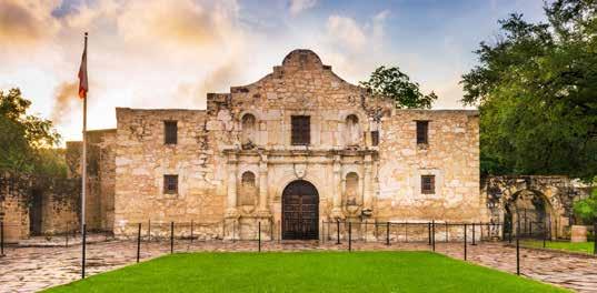 Tour Highlights Fascinating Landmarks, Rich History & Delectable Cuisine The Alamo The Alamo has been a landmark in Texas history from the Spanish colonization of San Antonio to the fierce battle in