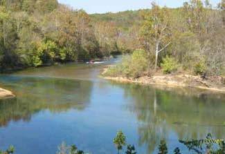 Jacks Fork Rivers are two of the finest floating rivers you'll find anywhere. Spring-fed, cold and clear they are a delight to canoe, swim, boat or fish.