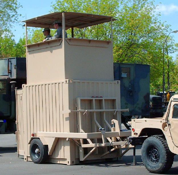 ION-MILL-GTP1 GTP-1 MOBILE GUARD TOWER The Phalanx GTP-1 Guard Tower can be set in place and made ready for use in under 5 minutes.