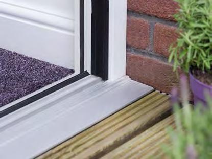 3 Alternatively if you have a step down from your door opening a choice of sills is also available.