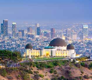 DISCOVER LOS ANGELES & BEVERLY HILLS SANTA BARBARA 95 miles Hotel Bel-Air getty center MALIBU THE VALLEY BEL-AIR SANTA MONICA The Beverly Hills Hotel universal studios BEVERLY HILLS hollywood bowl