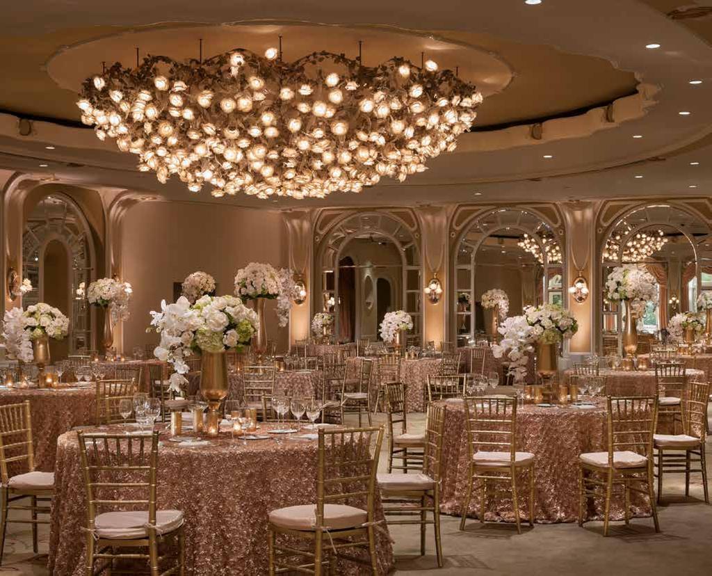 Crystal Ballroom EVENTS & MEETINGS MEETING FACILITIES ADDITIONAL SERVICES CRYSTAL BALLROOM With its traditional styling, the Crystal Ballroom is reminiscent of the hotel s rich and elegant heritage.