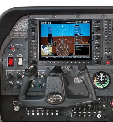 AVIONICS Custom designed for Cessna, the all-glass Garmin G1000 avionics suite integrates all primary flight, engine and sensor data to provide intuitive, ata-glance situational awareness.