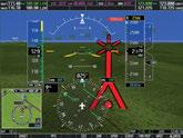 The EVS feed may be displayed in large format on the G1000 s MDF for easy reference on approach and then reduced in size and shown alongside the airport map to aid in ground