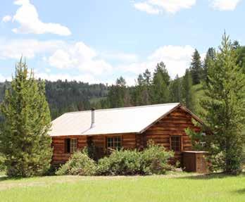 CIRCLE LAZY H RANCH IMPROVEMENTS Improvements: Two wonderful log cabins