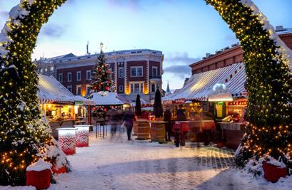 Riga Christmas Market 6 Riga December 2019 January 2020, 4 days/3 nights GRH01: 05.12-08.12.19 GRH02: 12.12-15.12.19 GRH03: 19.12-22.12.19 GRH04: 26.12-29.12.19 GRH05: 02.01-05.01.20 EUR 245.
