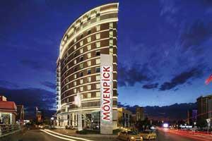 Movenpick Hotel Ankara, Ankara This superior first class hotel is situated in Ankara's business district.