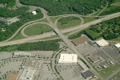 Rivergate Mall Aerial view of I-65-N