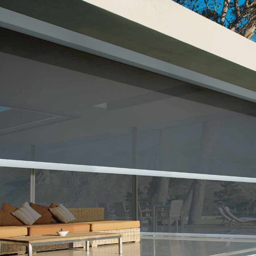 LUXAFLEX Evo Awning Range System Details STC (Side Tension Channel) The LUXAFLEX Evo STC Awning is a premium, versatile straight drop option ideal for: sun/uv protection, insect resistance, windy
