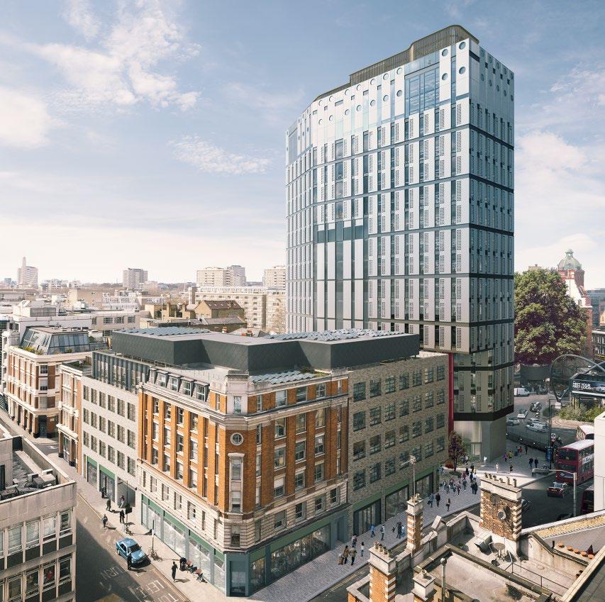 Fitzrovia W1 Size: 380,000 sq ft Completion: 2019