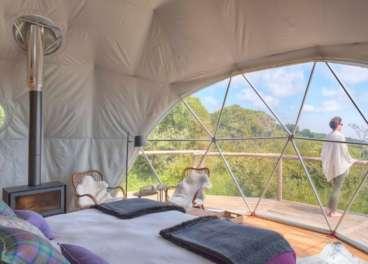 With only ten beautifully furnished and stylish tents,