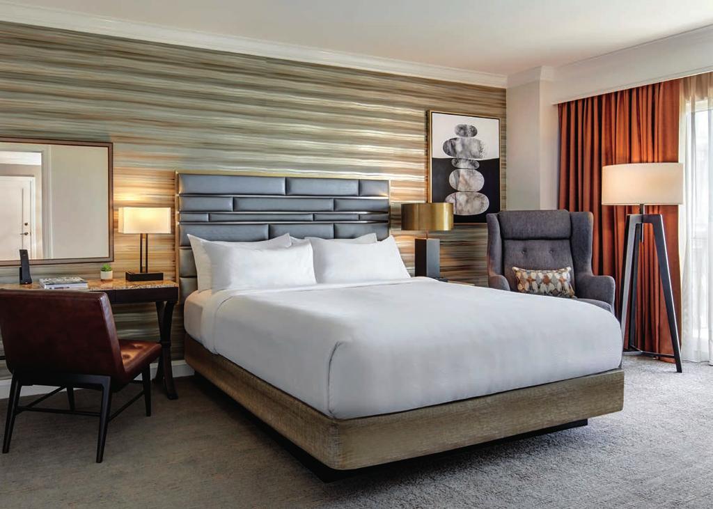 INSPIRED SPACES. INTUITIVE SERVICE. The thoughtfully designed accommodations at JW Marriott San Antonio Hill Country Resort & Spa provide a deeper sense of luxury against a lush natural landscape.