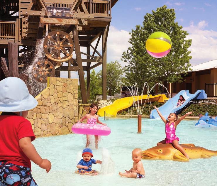 Endless adventure is found across an expansive activity pool, free-flowing waterfalls, a 1,200-foot lazy river and a 650-foot action river ride.