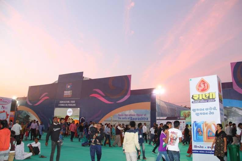 EXHIBITION HIGHLIGHTS The participating sectors at Vibrant Saurashtra Expo &