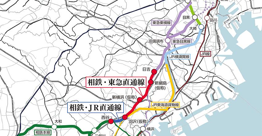 line(3km) Sotetsu JR Enhance transportation