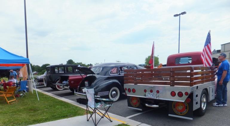 (Salvation Army Car Show, continued) At the awards