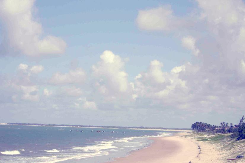 Zumbi Beach is located 60 km from Natal in a new touristic area