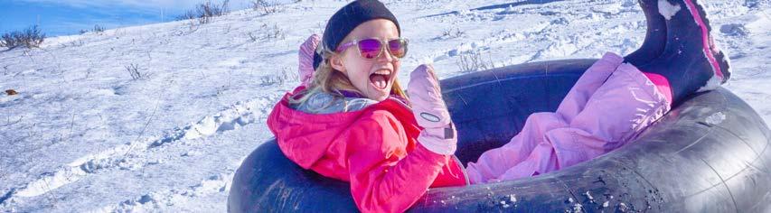 SNOW TUBING Extreme Snow Tubing $175/PP This is a half day winter adventure for the whole family.
