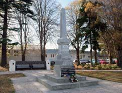 - 6 - Burwood War Memorial Corner of Lake Terrace Road and New Brighton Road.