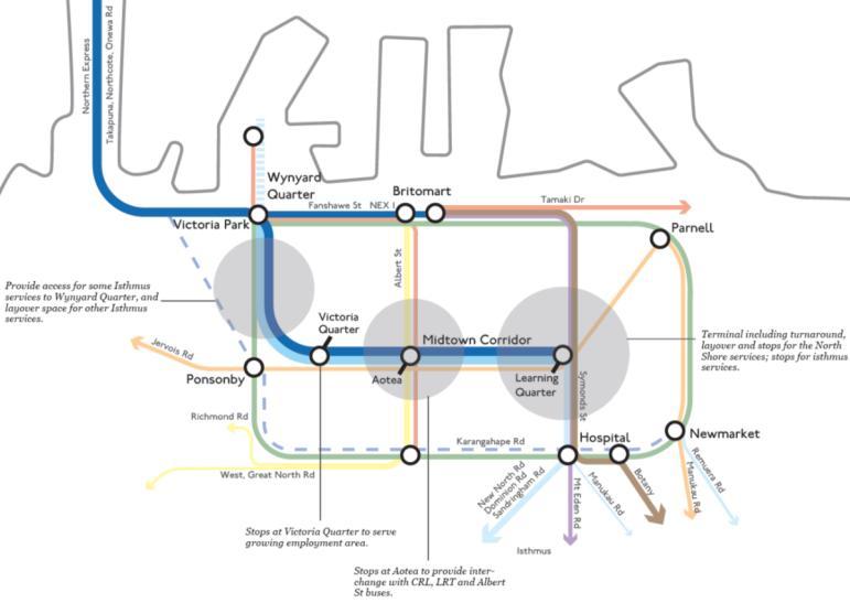 Problem Statement 1: Inadequate public transport infrastructure along the East-West Midtown corridor and at route end to enable reliable operation of the New Network within constrained city centre