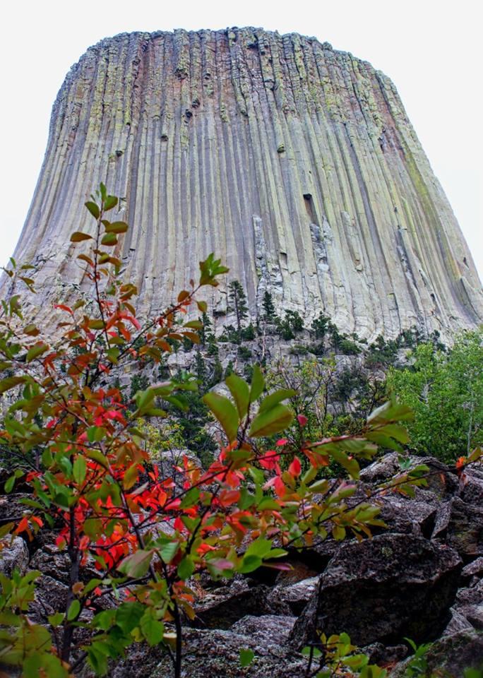 21 Devil s Tower, WY Devil s Tower National Monument Devils Tower is a laccolithic butte composed