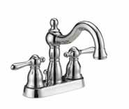 Stainless Steel CR -320C CR -320SS CR - 320ORB Two Handle Bar Faucet, Metal Lever Handles, Ceramic Cartridges, Oil Rubbed Bronze Two Handle Lavatory Faucets AE - 875 CR - 400C Two Handle 4" Lavatory
