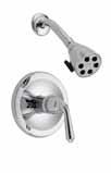 Positano Tub & Shower and Roman Tub Kits Complete Single Control Tub & Shower Kits Rough & Trim (Also Available in Job Pack With Stops) APPROVALS AE - 100PBW PO - 730C Tub & Shower Trim, Slip on
