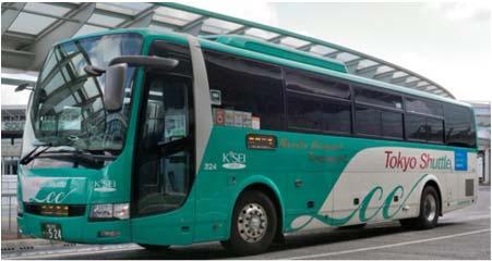 From Narita Airport Option 1: Airport Shuttle Bus (90 min.