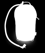 Hydration pack attachment for