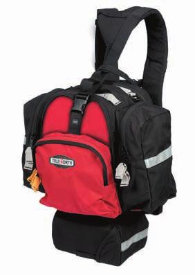 , 4 LBS COLOR RED BLACK CAL FIRE FIREFLY MEDIC» Modular medic pack designed for Line