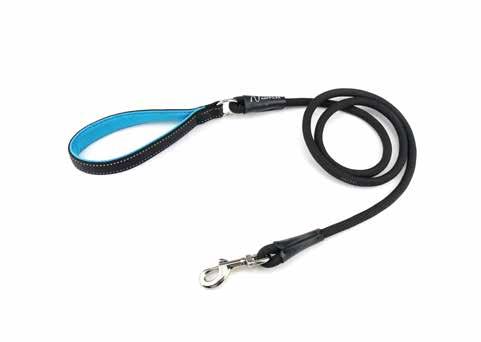 Rope leash Sturdy metal carabiner clip