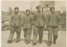 Keith as a prisoner in Korea second from left From the Argus December 21 st 1951 I WAS SURE HE'D COME BACK TO ME' TWO young girls were delirious with excitement in a Bell Street, Coburg, home last