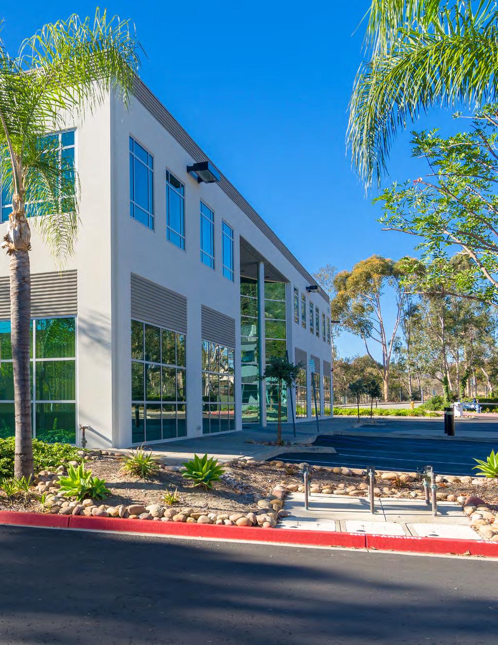 PROPERTY OVERVIEW BUILDING HIGHLIGHTS > > Stand-alone two-story Corporate HQ office building > > Outside covered patio area > > Building signage available on