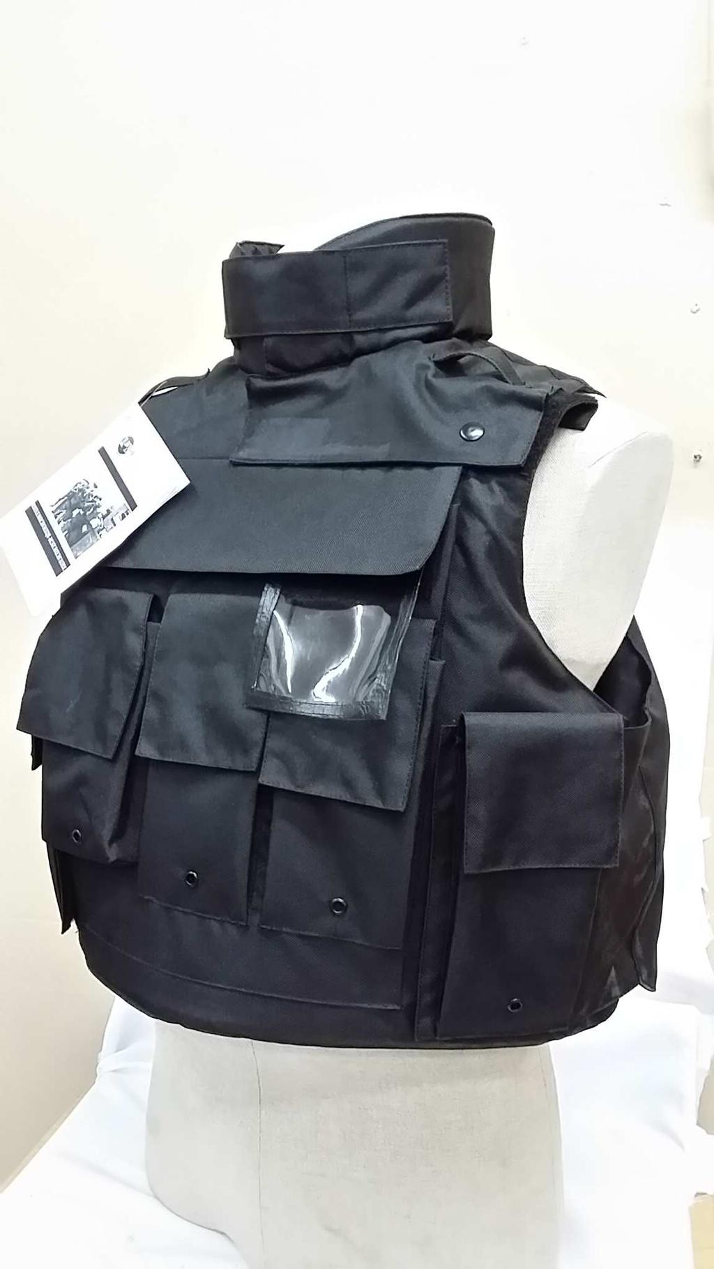 M/ BODY ARMOUR VESTS NIJ PROTECTION: PROTECTION: IIIA-0101,06 357 SIG FMJ FN 125gr,44 Magnum SJHP 240gr FRONT VIEW MATERIAL Tactical 8204V3 Bodyarmour Oxford 600 Denier *Soft panels with large