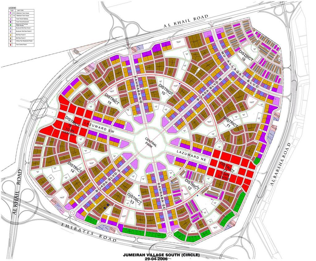 ROXANA LOCATION MAP Jumeirah Village is a residential and commercial community featuring a mixture of Arabic and Mediterranean villas and stylish