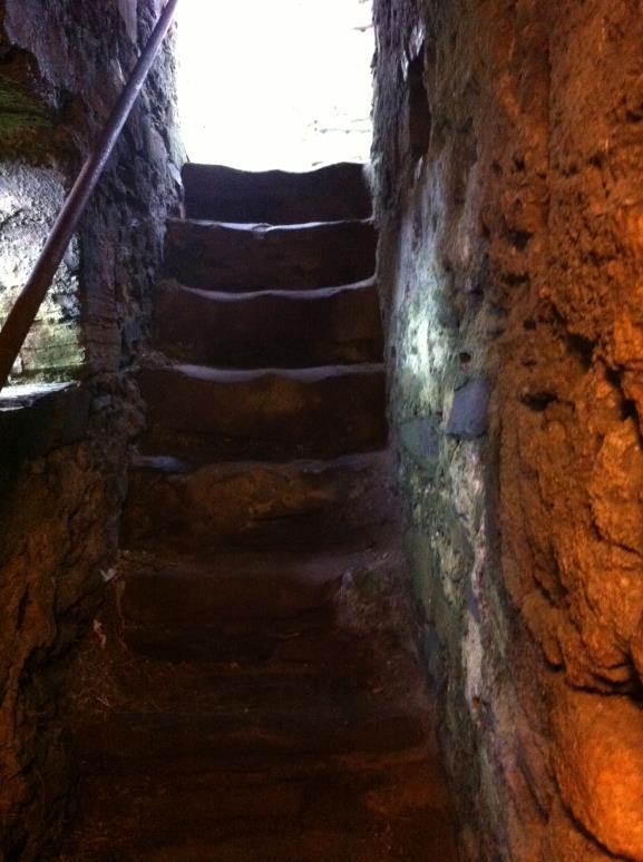 Alternative steep irregular steps