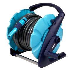 Temperature range: -5/+45 C 5 year guarantee hose only Reel features Wall mounted or freestanding Designed to ensure the hose does not twist or kink when winding Ready to use 70300460 FLOPRO HOSE