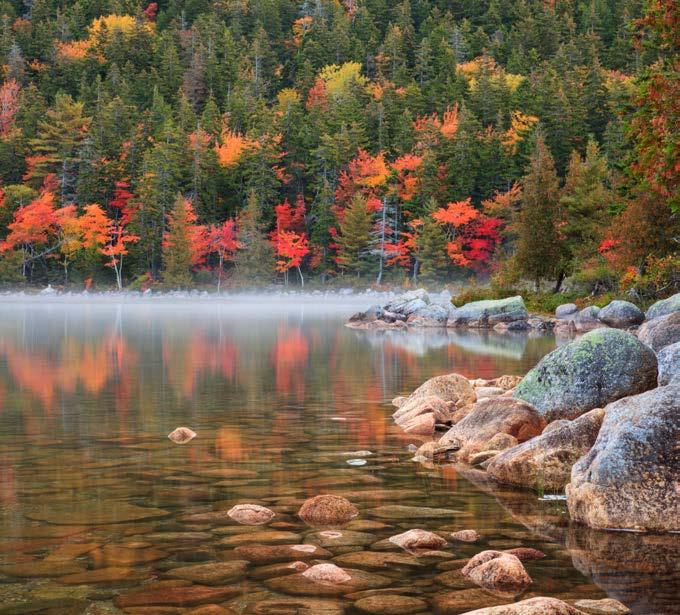 Land That Meets the Sea Today, Acadia is one of the most popular national parks in the United States. More than two million people visit each year.
