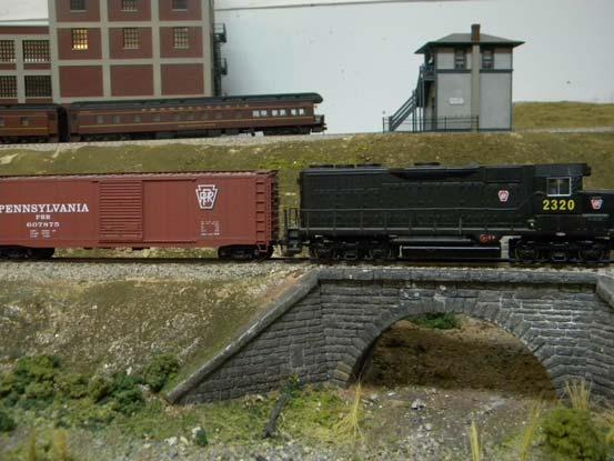 Color Version Extras Ed Elwell s layout represents a fictitious PRR subsidiary line the Pittsburgh, Hagerstown &