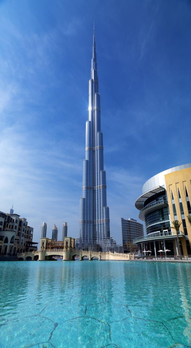 shopping mall and the world s tallest building.