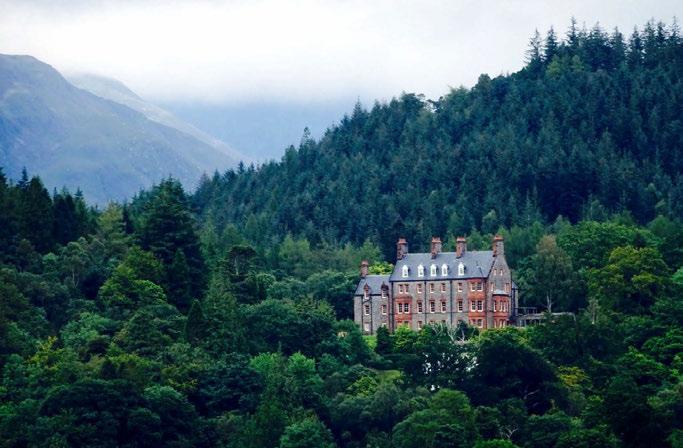 Accommodation and Meals On this trip we use two luxury Highland hotels - spending 3 nights in Highland Perthshire and then 3 nights in Glencoe.