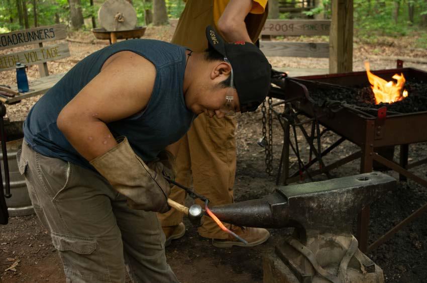 CAMP PROGRAM + SPECIALTY PROGRAMS OLDER SCOUTS Advanced Metalwork Already have Metalwork merit badge? Are you creative and enjoy working with your hands?