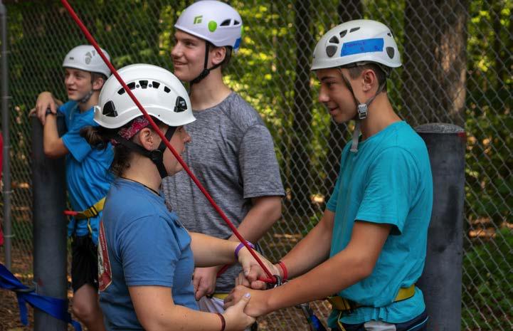 CAMP PROGRAM + CERTIFICATION PROGRAMS Challenge Instructor NEW for 2019 The Challenge Instructor training is focused on the need to provide quality COPE and climbing programs at the unit level.