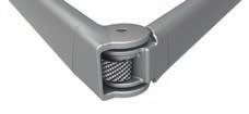 II comes with a practical adjusting bracket on the awning cassette, making it especially