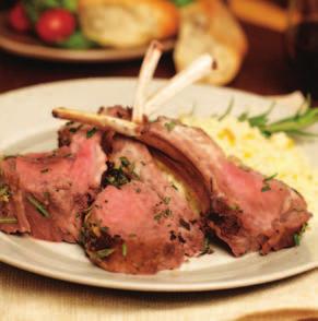 Rack of Lamb 1 rack in 4 minutes conventional time