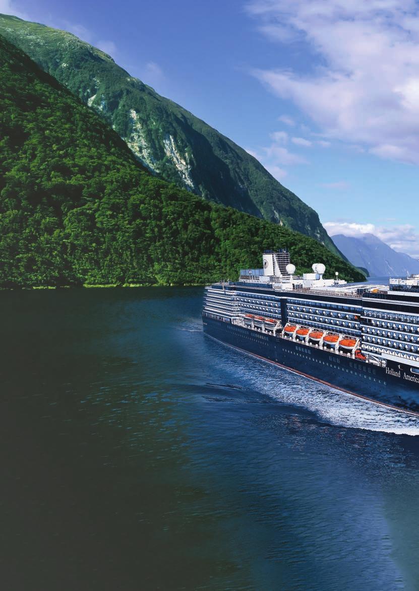 With 5% fewer guests on board than other major cruise lines, you ll enjoy elegant dining and 4-hour room service.