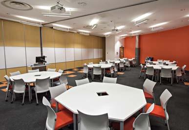 Spread over three main areas of campus, they offer a dedicated and focussed environment to learn in.