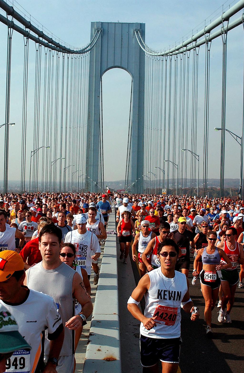 Throughout its history, the marathon has symbolized the triumph of the human spirit & individual achievement.