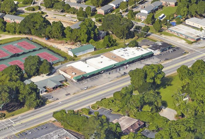 Offering Property is a 23,000 SF strip center fronting Ashley River Road near the intersection of Playground Road.