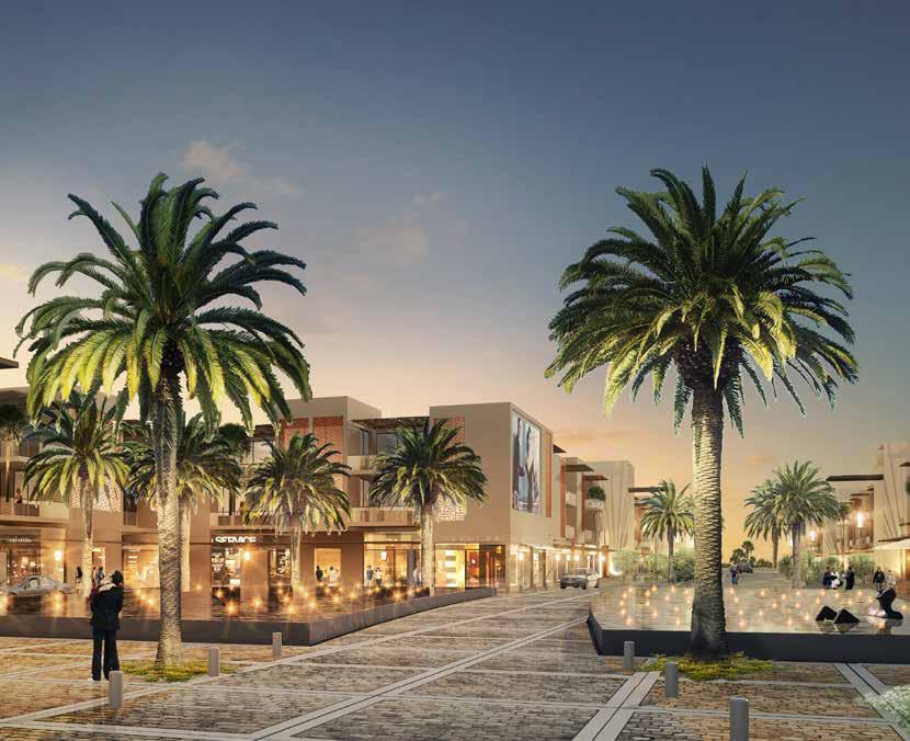 M Avenue Marrakech Morocco Developer Mixed-Use Property: 180 hotel keys -100 luxury residences 5,000 sq m of Office space 6,500 sq Space dedicated to